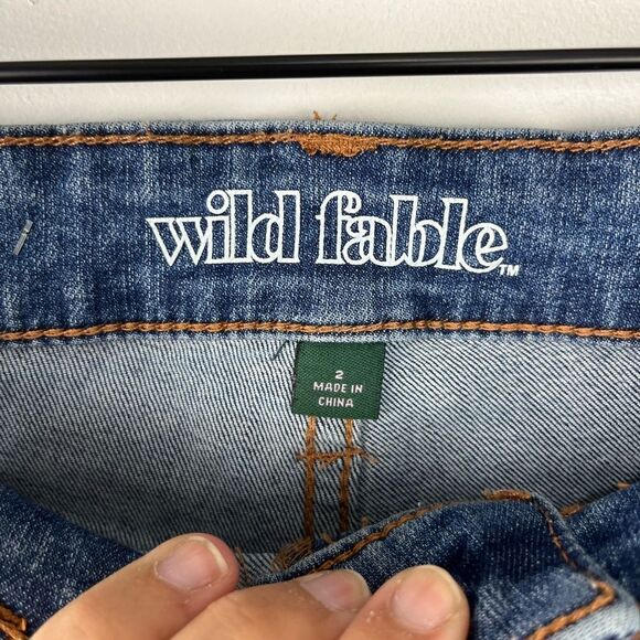 Wild Fable Distressed High Rise Skinny Jeans 2 - Picture 2 of 6